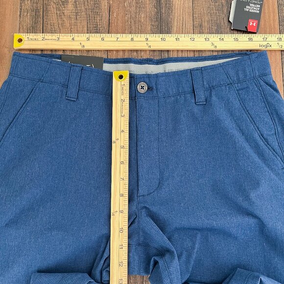 Under Amour Match Play Vented Golf Pant Loose Straight Size 36x32 (34x31) Blue - Picture 10 of 15